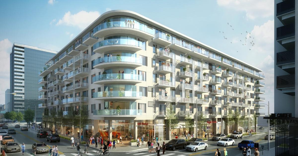 276 apartments start to take shape at 1546 N Argyle Avenue in Hollywood